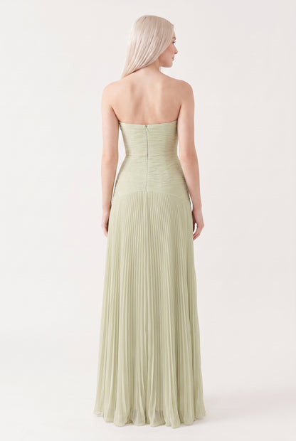 Megan | Sage Green Maxi Dress