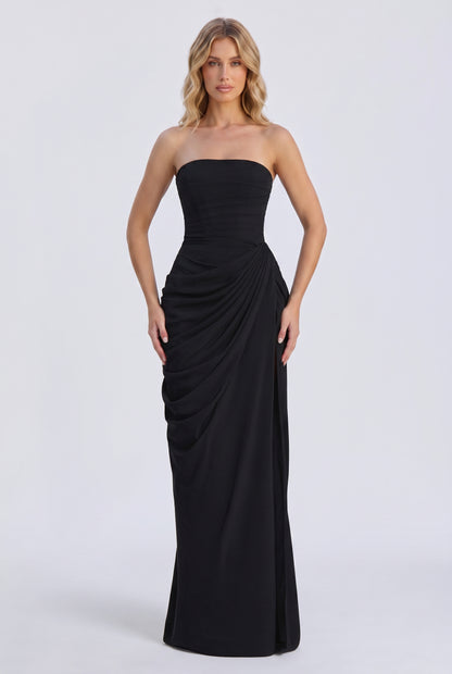 Megan | Splitted silhouette Maxi Dress