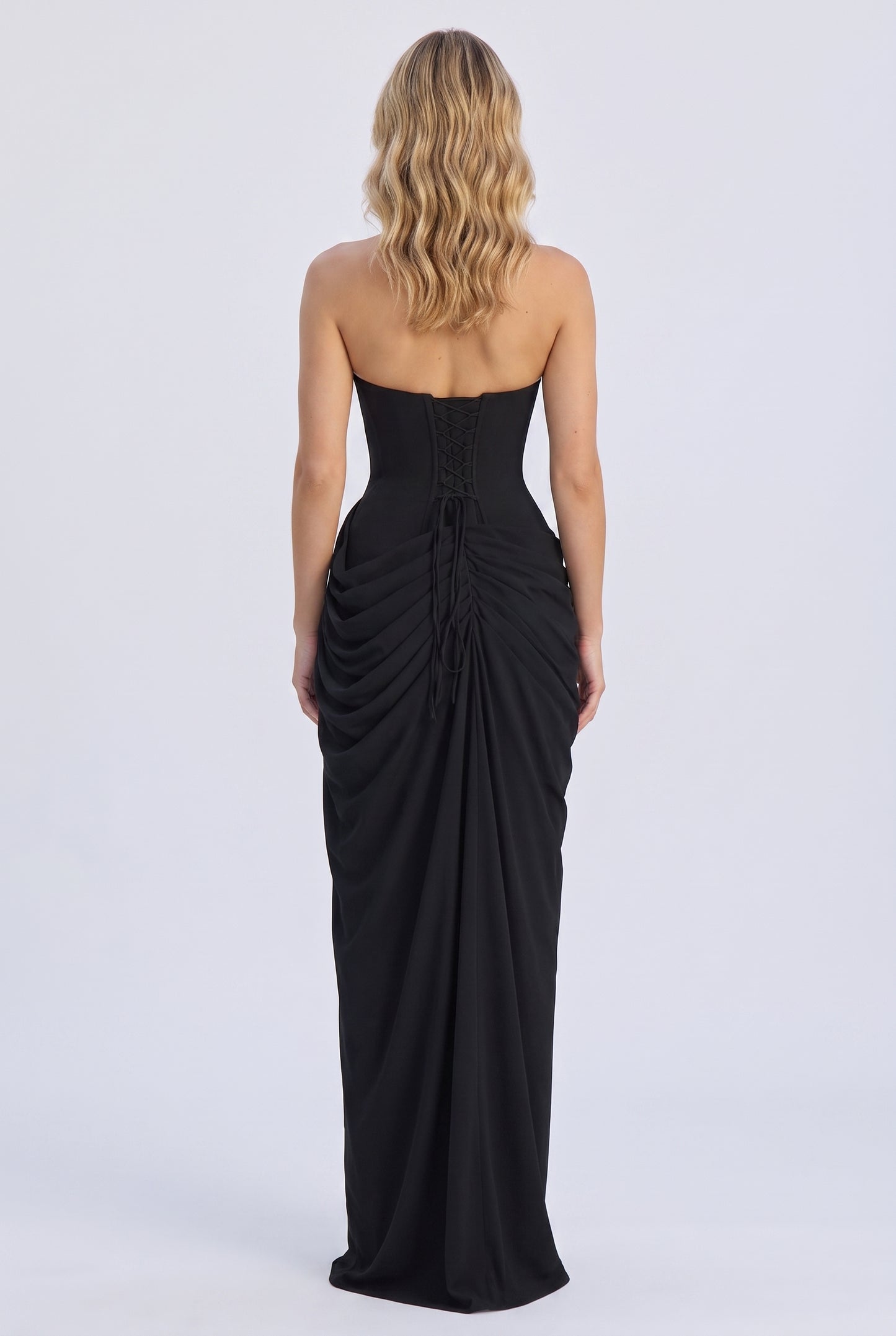 Megan | Splitted silhouette Maxi Dress