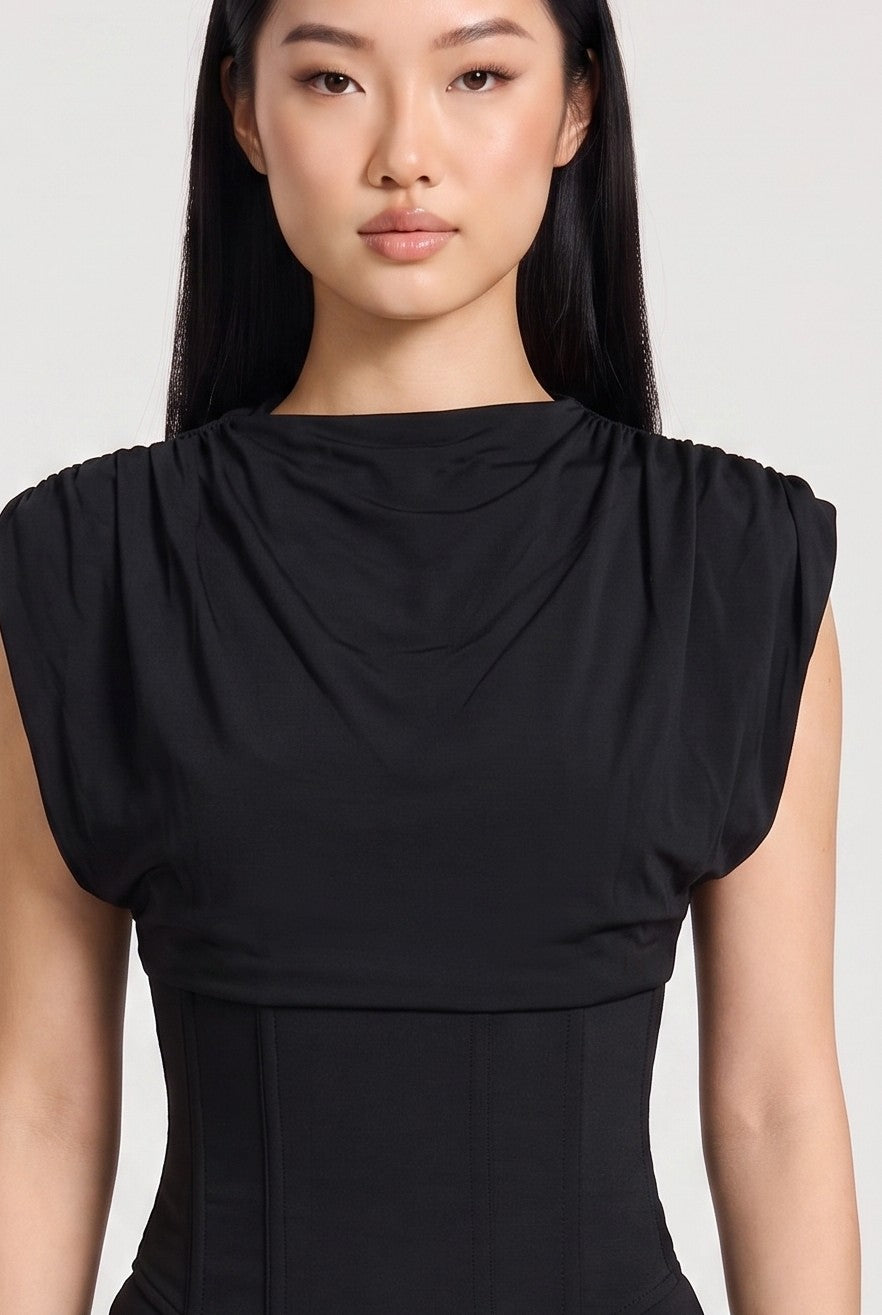 Megan | Sleeveless Corset Mini Dress