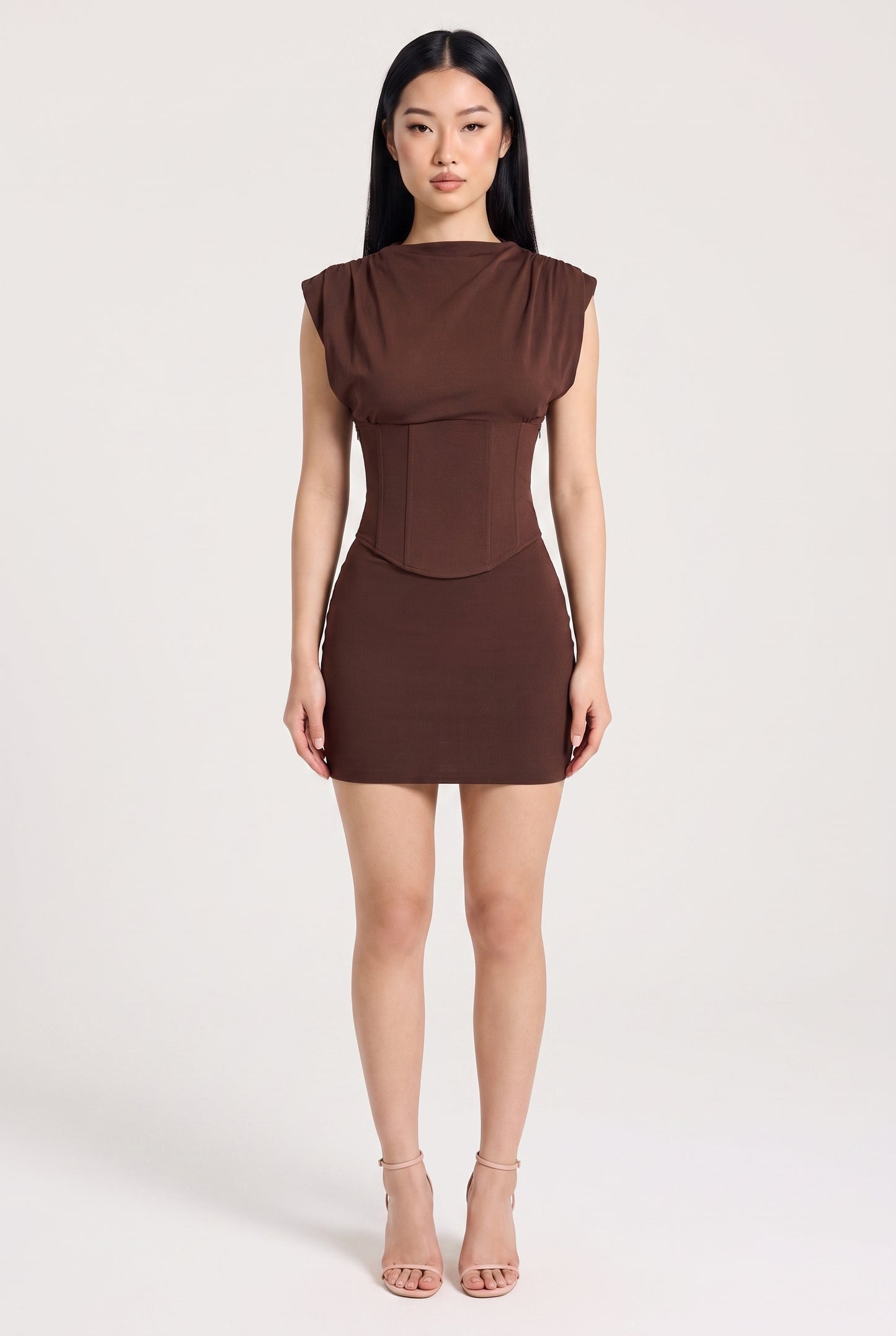 Megan | Sleeveless Corset Mini Dress
