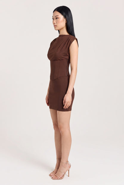 Megan | Sleeveless Corset Mini Dress