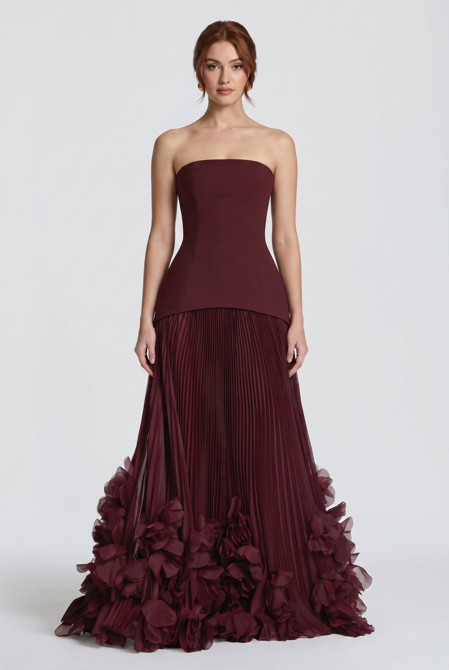 Megan | Elegant Evening Gown Maxi Dress