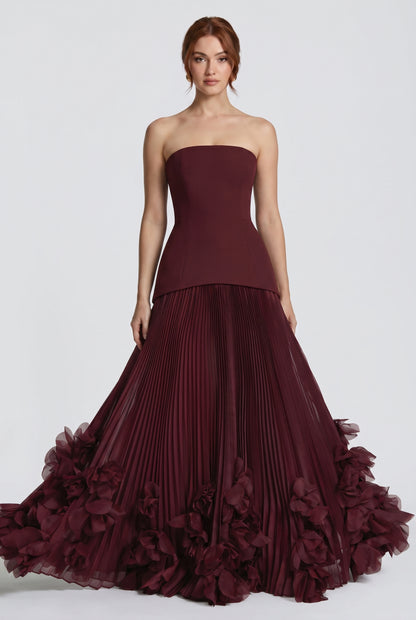 Megan | Elegant Evening Gown Maxi Dress