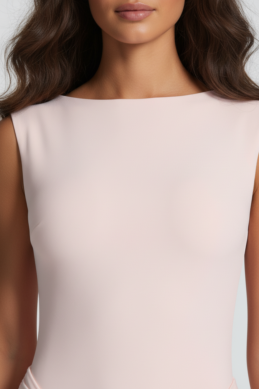 Megan | High Neck Elegant Maxi Dress