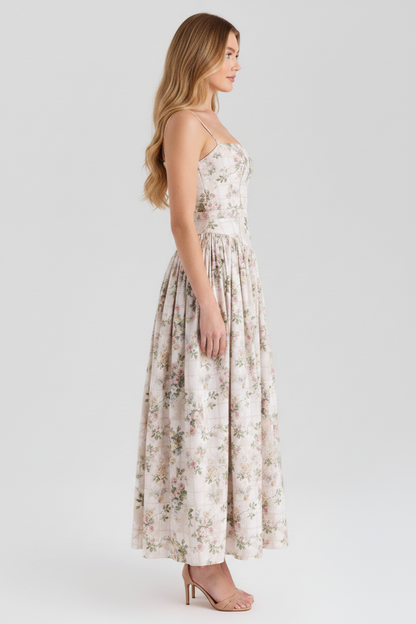Megan | Printed Maxi Dress