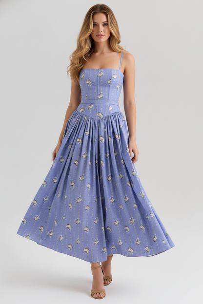 Megan | Printed Maxi Dress