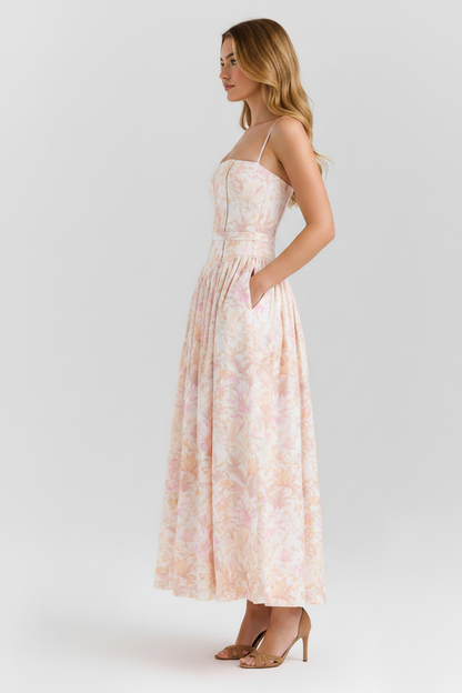 Megan | Printed Maxi Dress