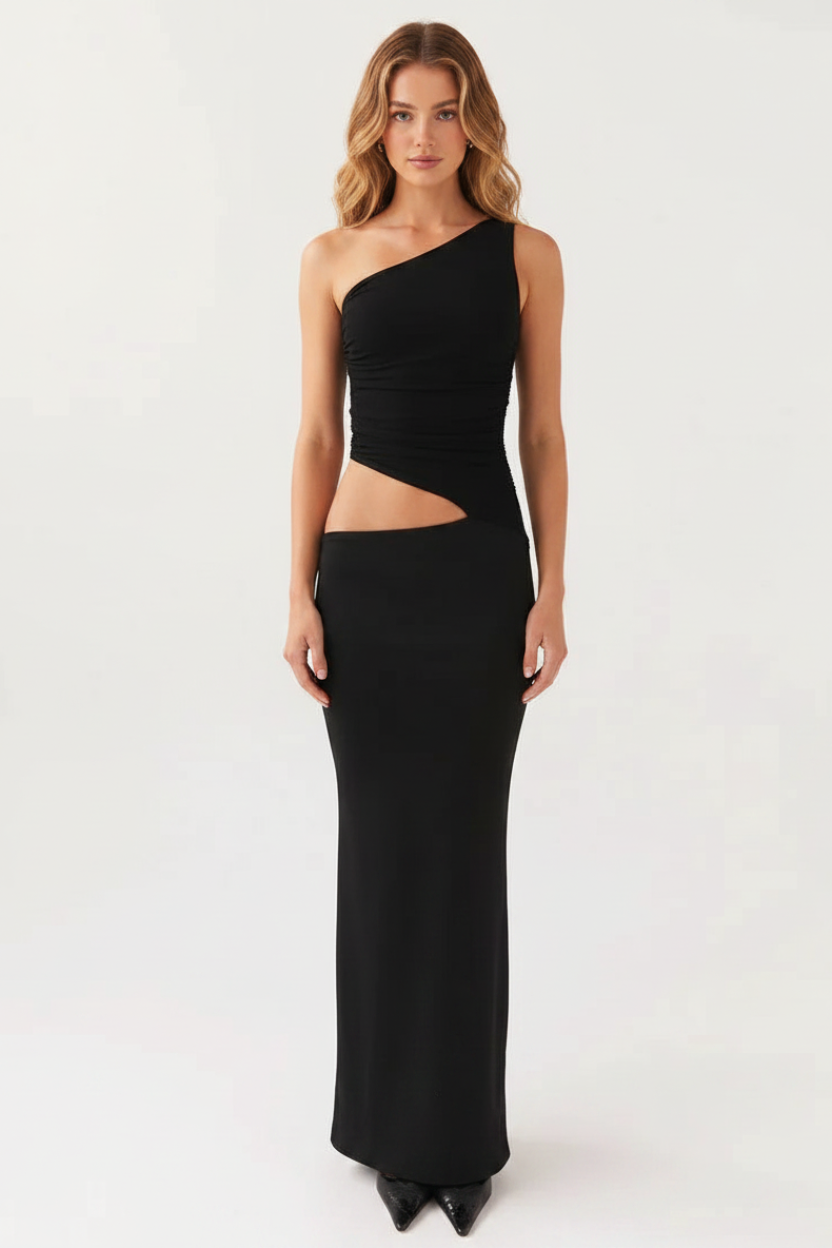 Megan | Asymmetrical Evening Dress