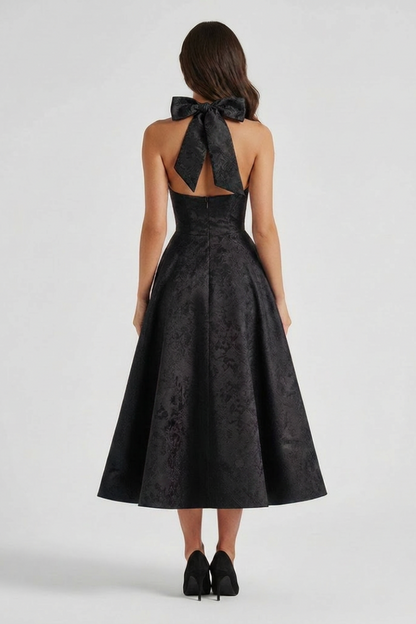 Megan | Structured Corset Midi Dress