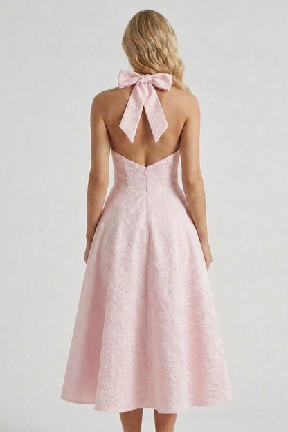 Megan | Structured Corset Midi Dress