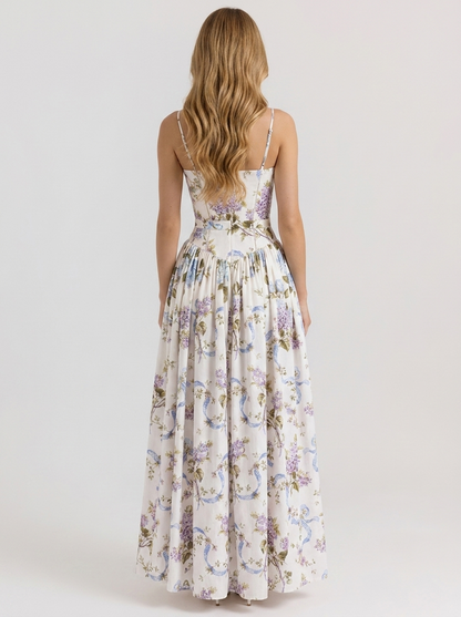 Megan | Printed Maxi Dress