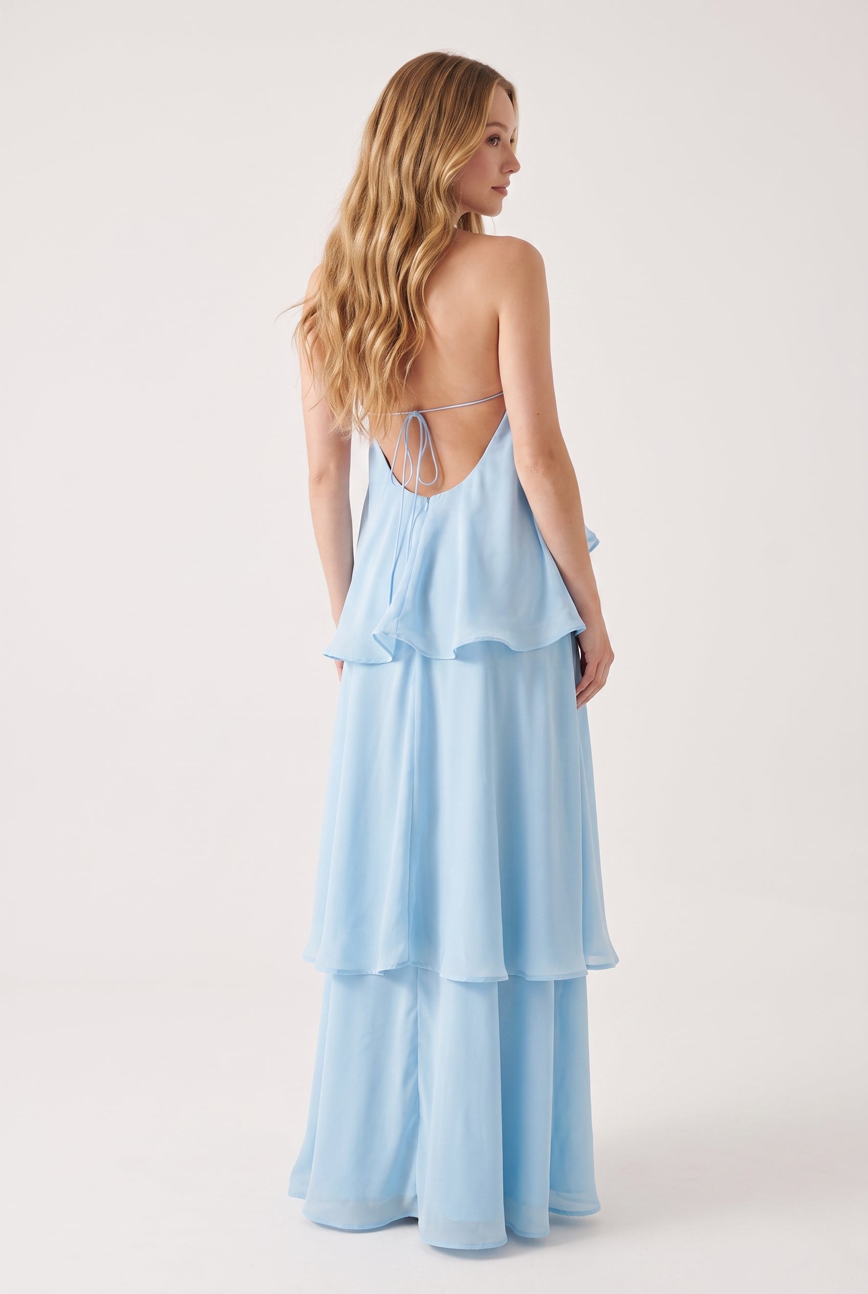 Megan Layers Maxi Dress - back