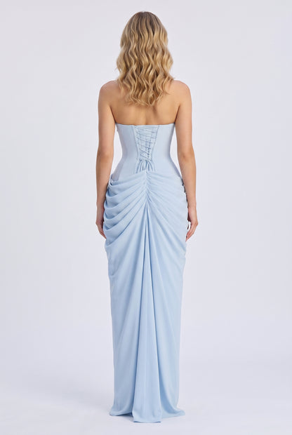 Megan | Splitted silhouette Maxi Dress