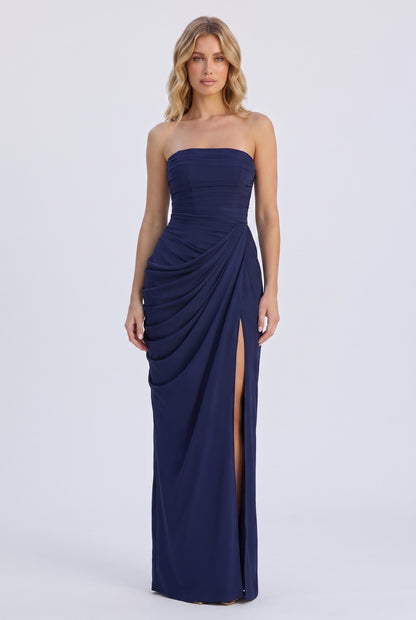 Megan | Splitted silhouette Maxi Dress