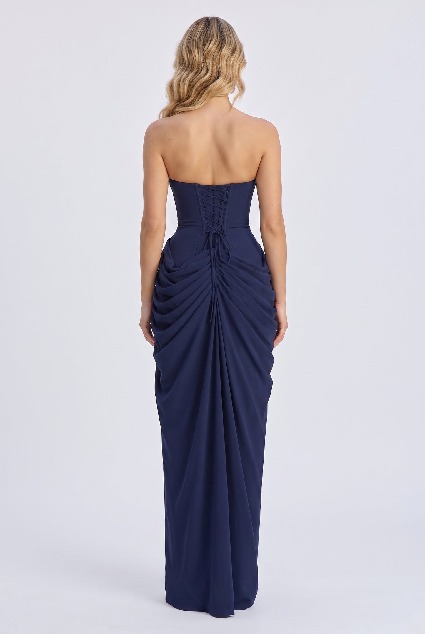 Megan | Splitted silhouette Maxi Dress