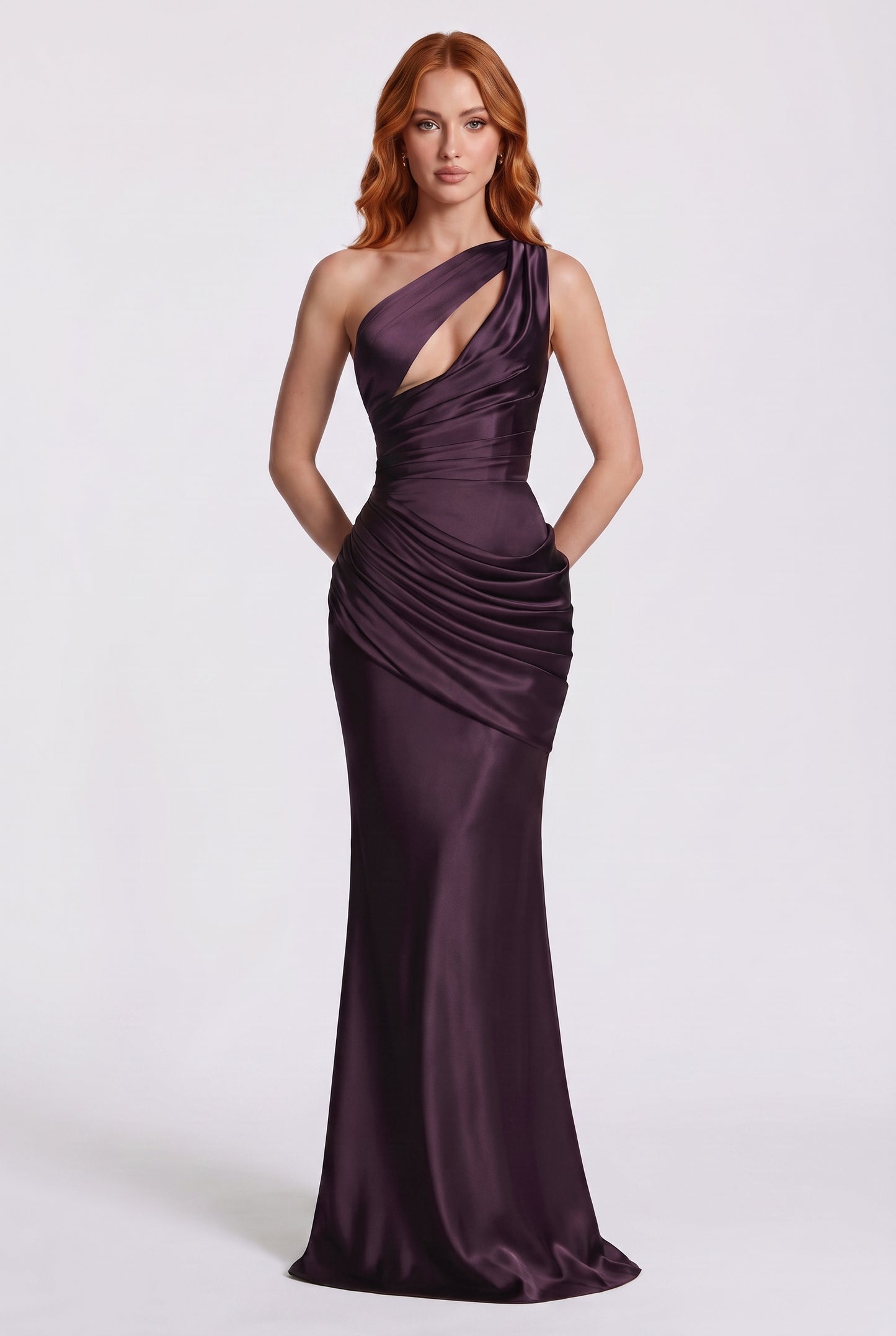 Megan | Twisted silhouette Maxi Dress