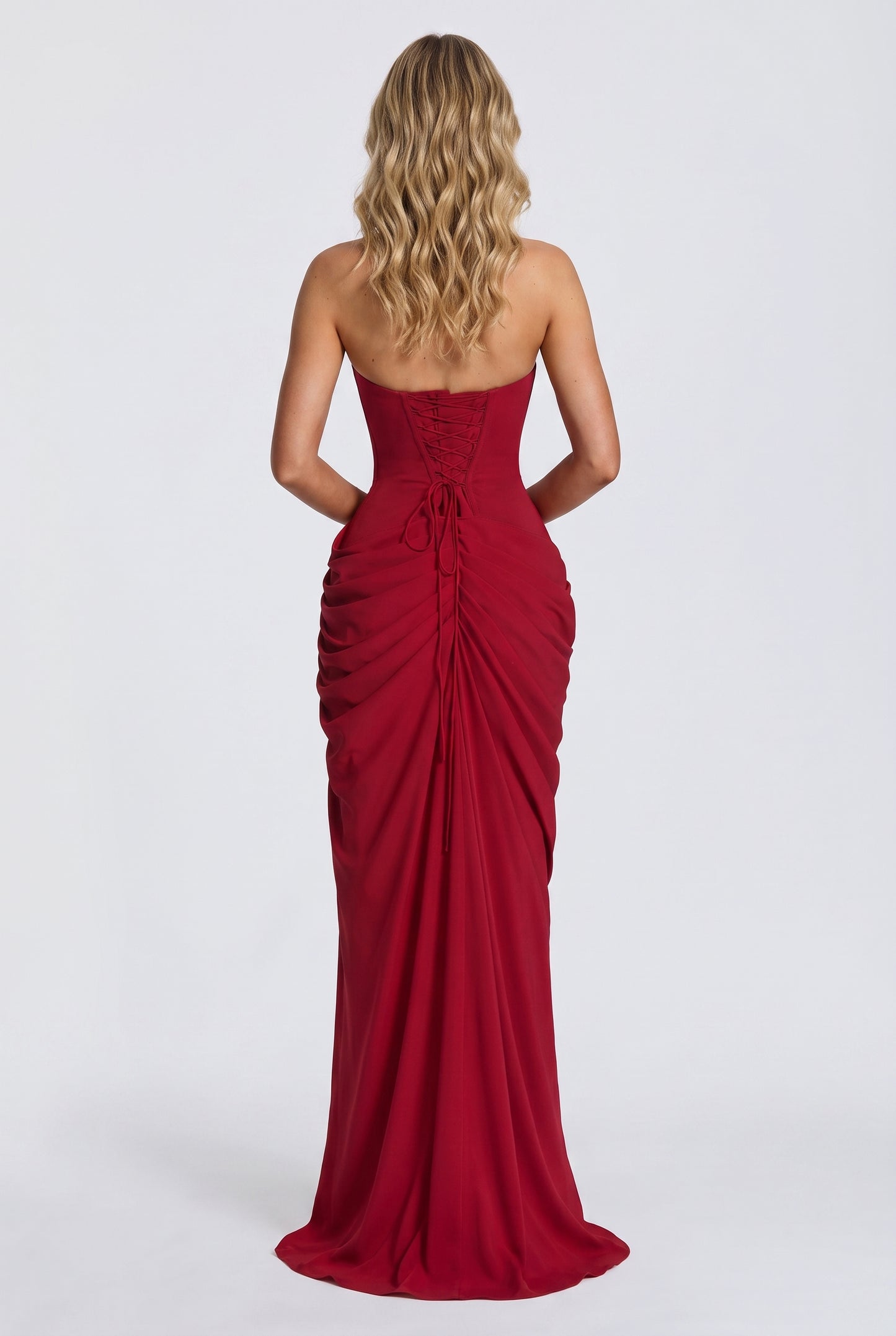 Megan | Splitted silhouette Maxi Dress