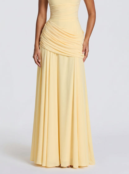 Megan | Flowing Romantic Maxi Dress