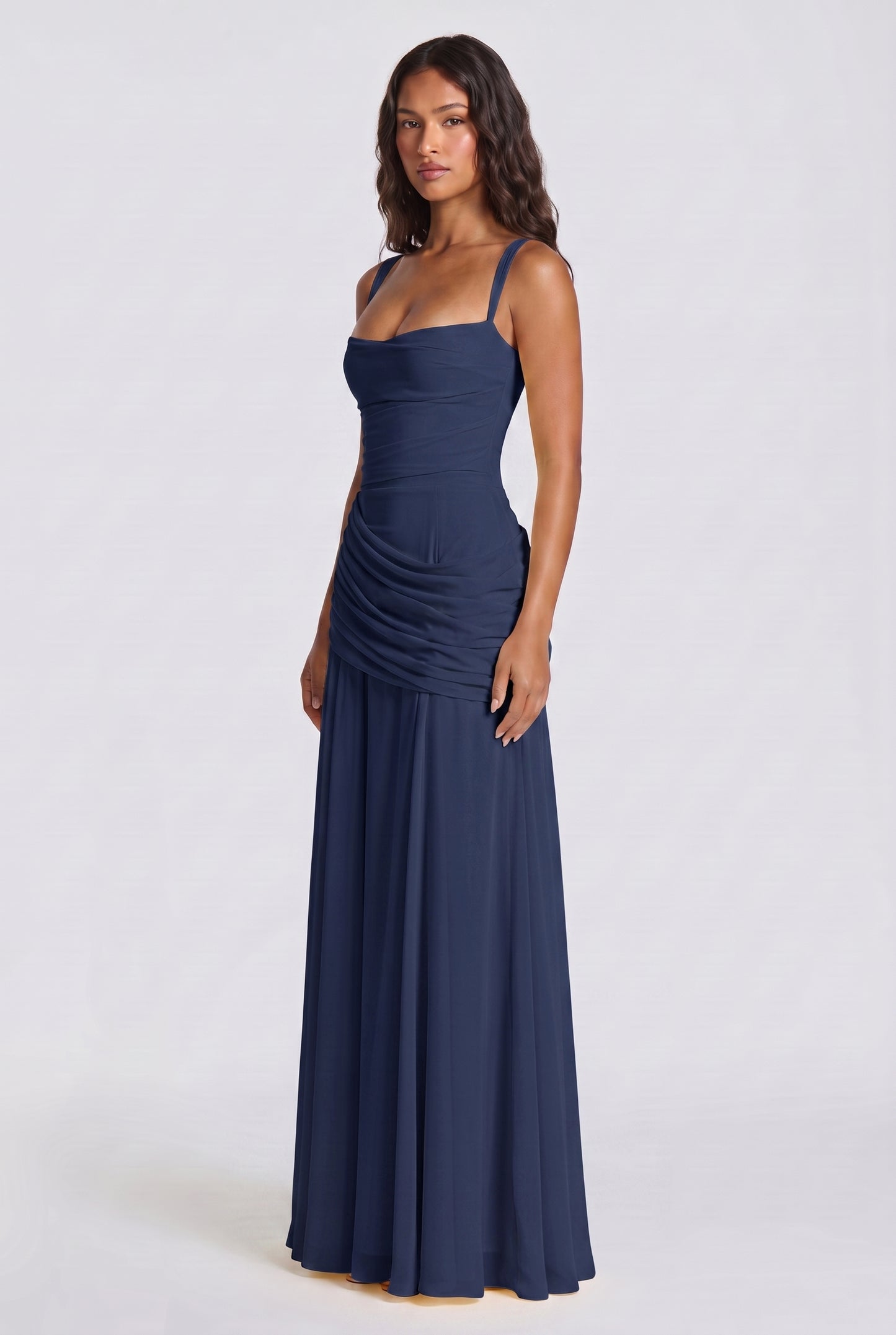 Megan | Flowing Romantic Maxi Dress