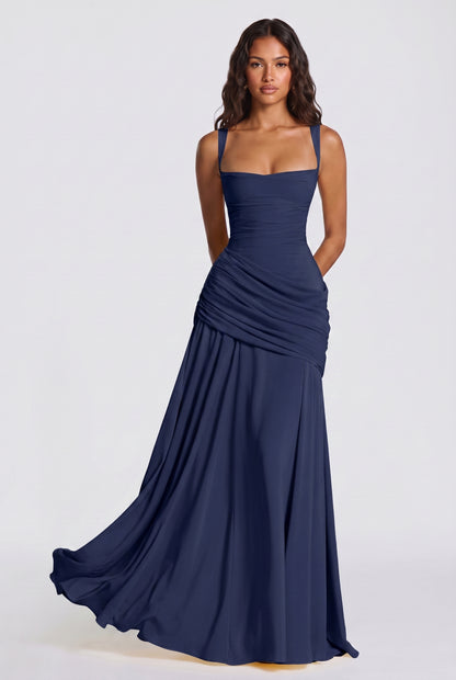 Megan | Flowing Romantic Maxi Dress
