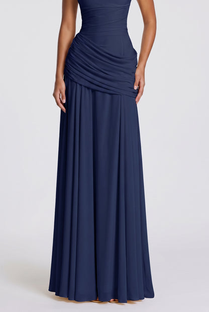 Megan | Flowing Romantic Maxi Dress
