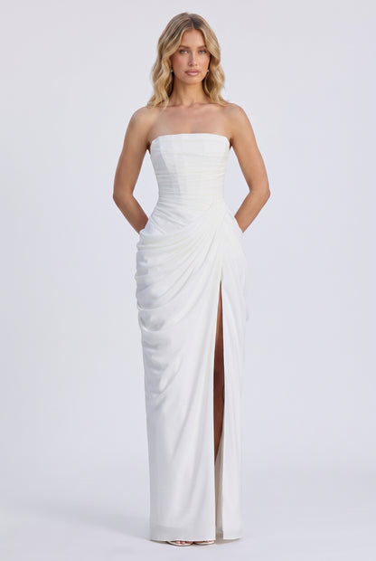 Megan | Splitted silhouette Maxi Dress
