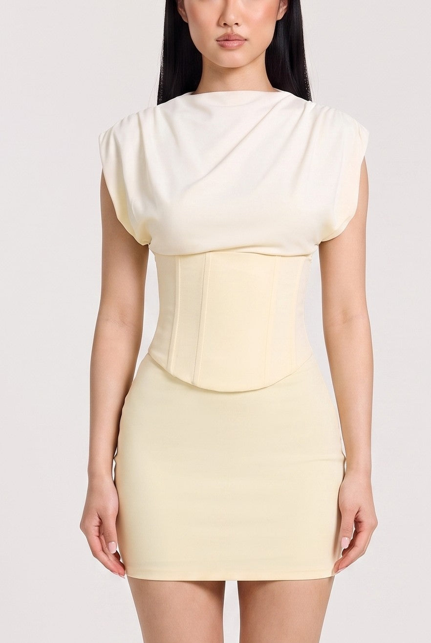 Megan | Sleeveless Corset Mini Dress